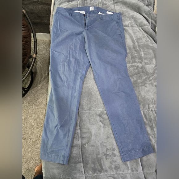 GAP pants - light blue color - Slim Fit 40W - 32L - used pants - Picture 3 of 5